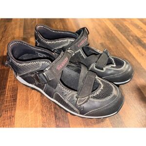 Merrell Waterpro Maipo Black Mesh Water Shoes Mary Jane Hiking Sandals Womens 7